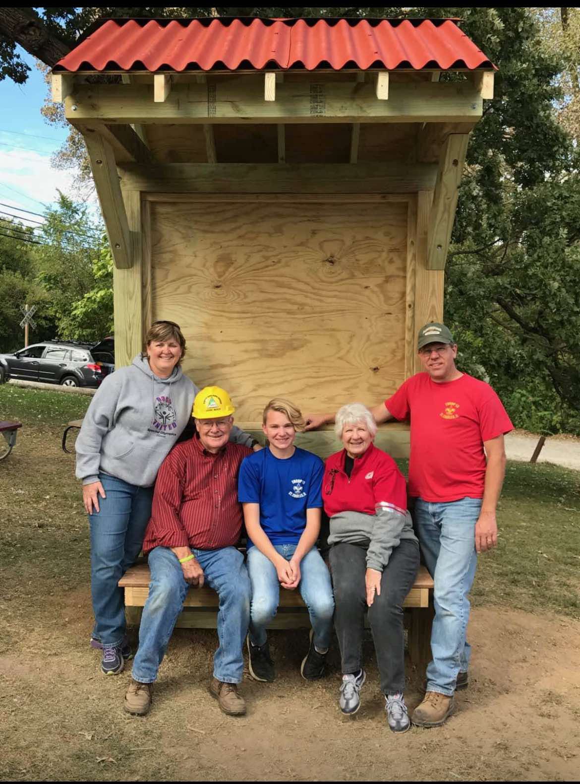 Fox - Alex Misner with his mom Julie, dad Charles, and grandparents who ...