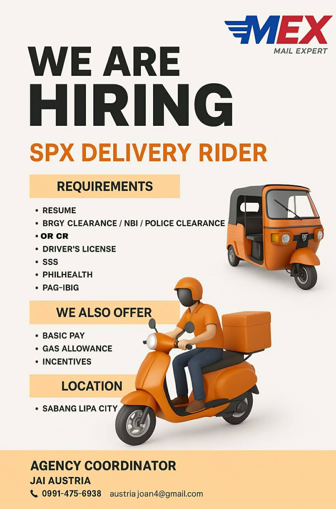 Mega Batangas Job Hiring | HIRING! HIRING! HIRING | Facebook