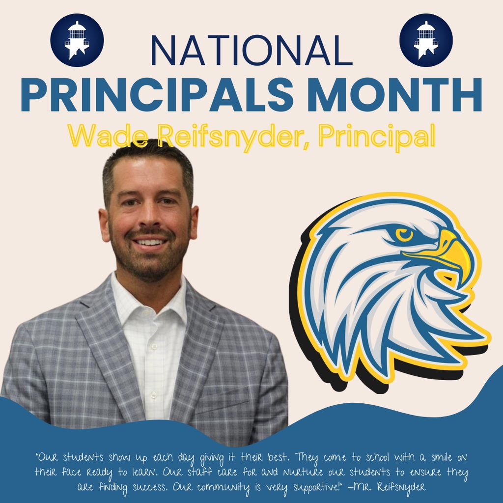 Celebrating Wade Reifsnyder, principal at Newport Middle School