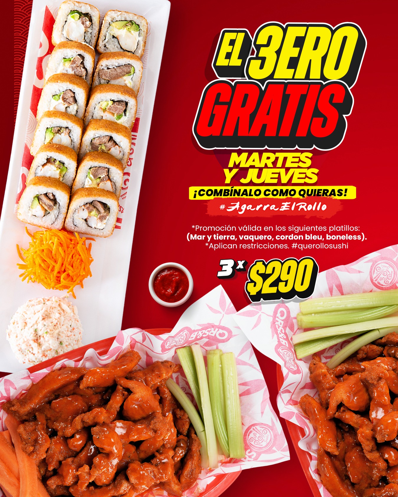 Que Rollo Sushi - Que Rollo Sushi added a new photo.