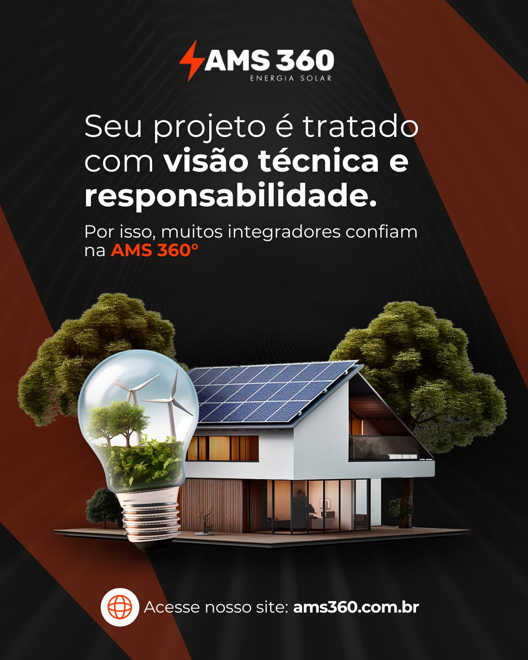 AMS - Integrador, aqui seu projeto é levado a sério!⚡ Na AMS 360, cada ...