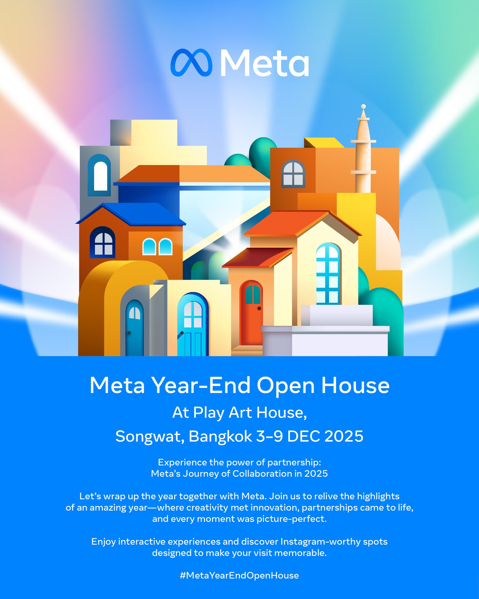 Meta - ชวนคุณมาปิดท้ายปีแบบไม่ธรรมดากับ Meta! ที่งาน Meta... | Facebook