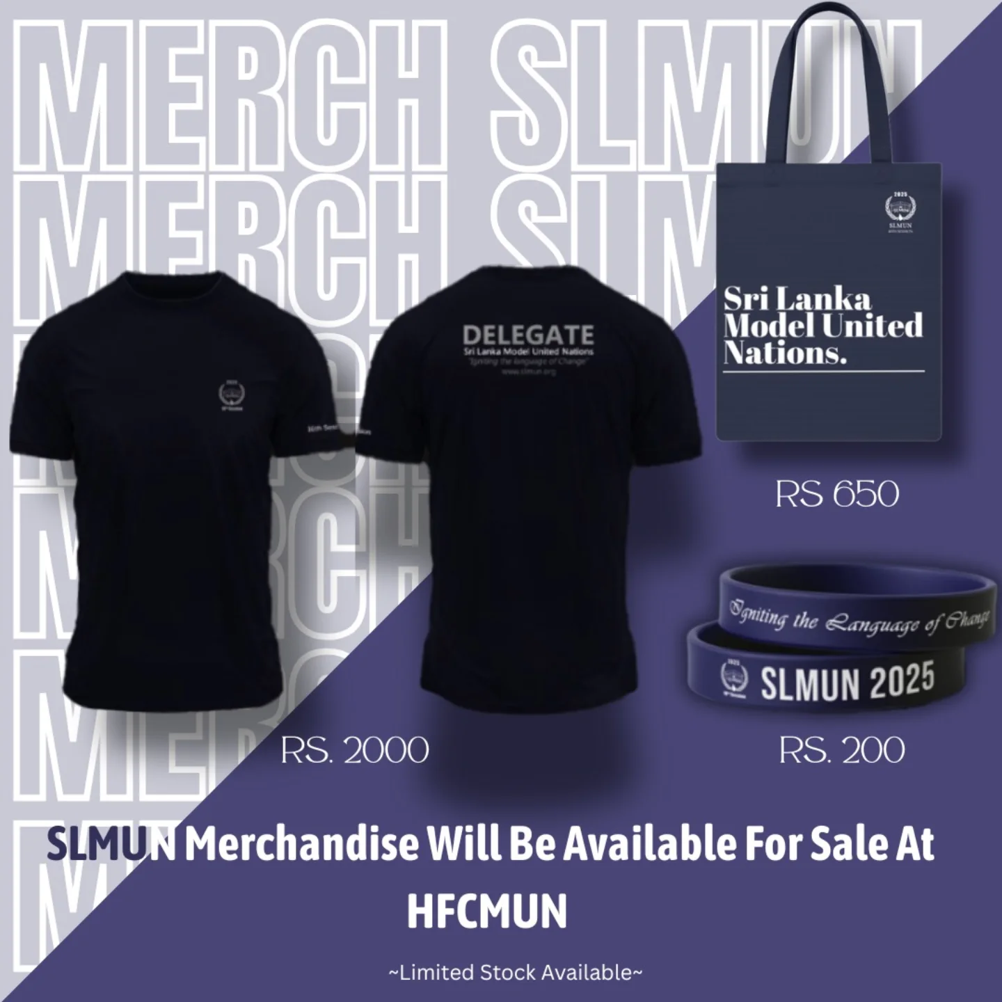 🛍️ Get your hands on the... - Sri Lanka Model United Nations | Facebook
