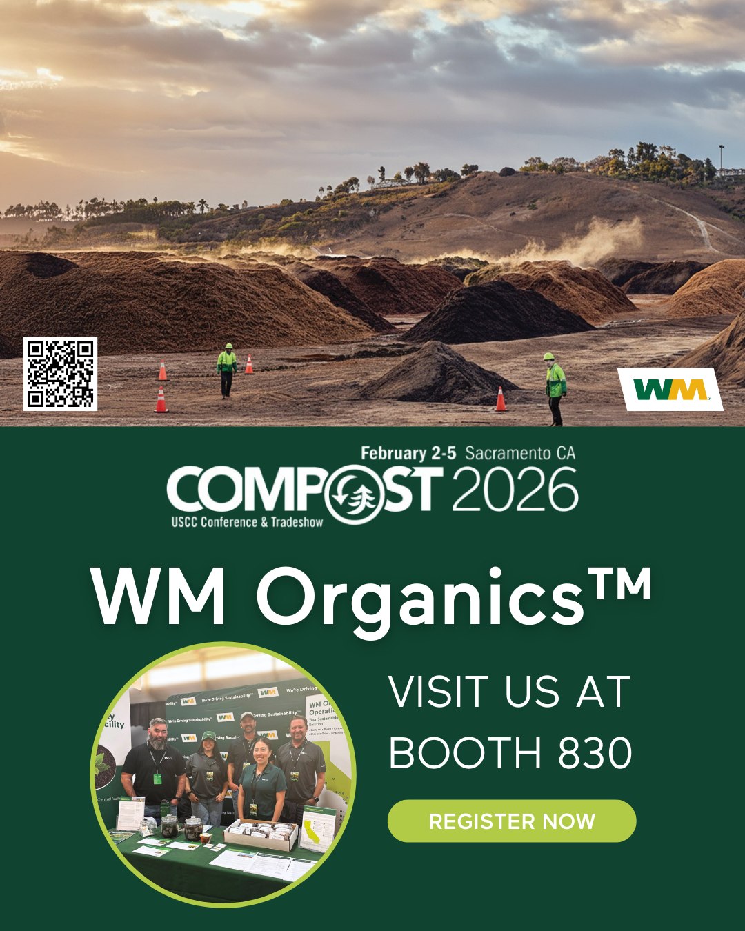 US - Coming to COMPOST2026? Make sure to visit WM in the Trade Show at ...
