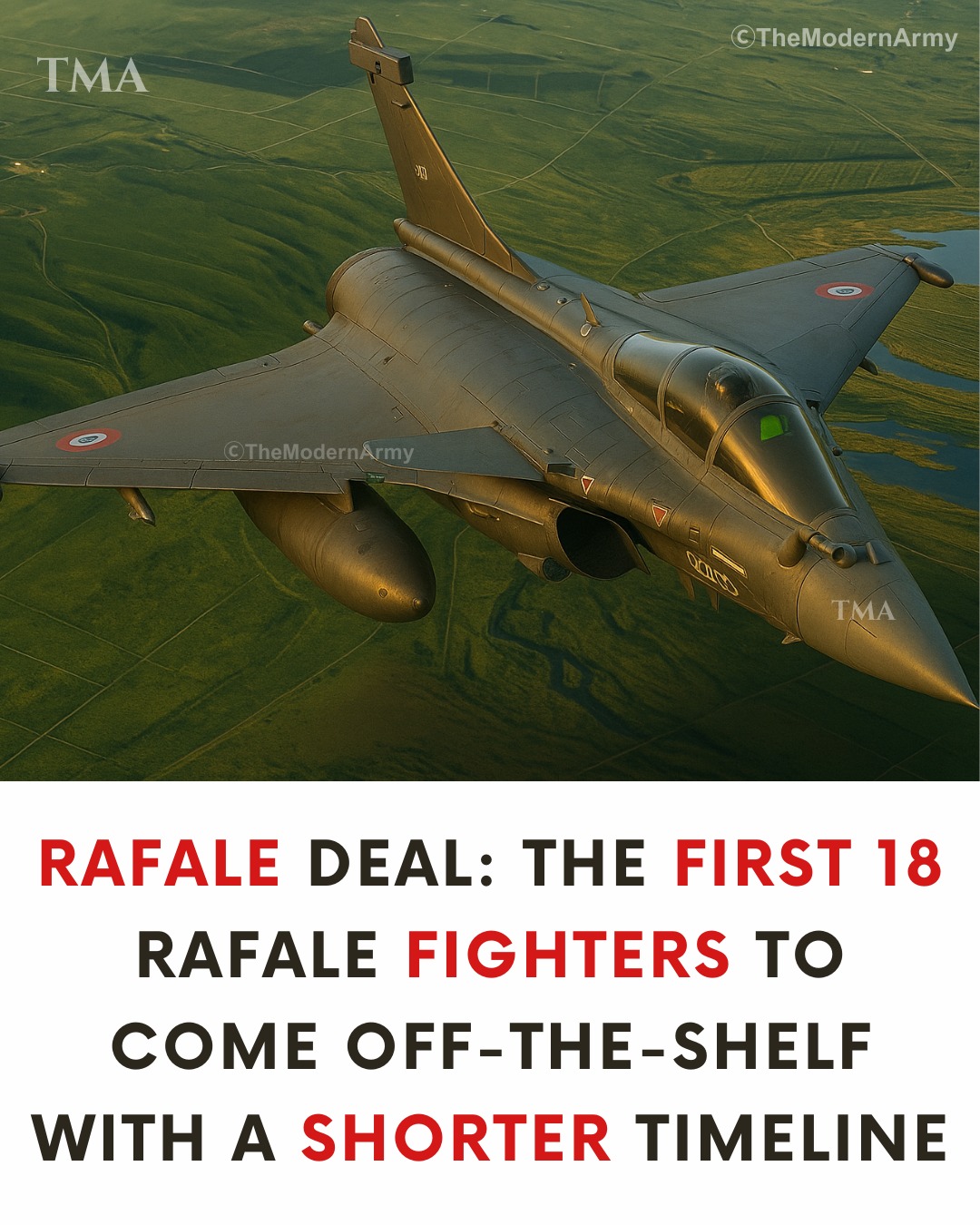 The Modern - RAFALE #DEAL: The First 18 #Rafale Fighters To Come Off ...