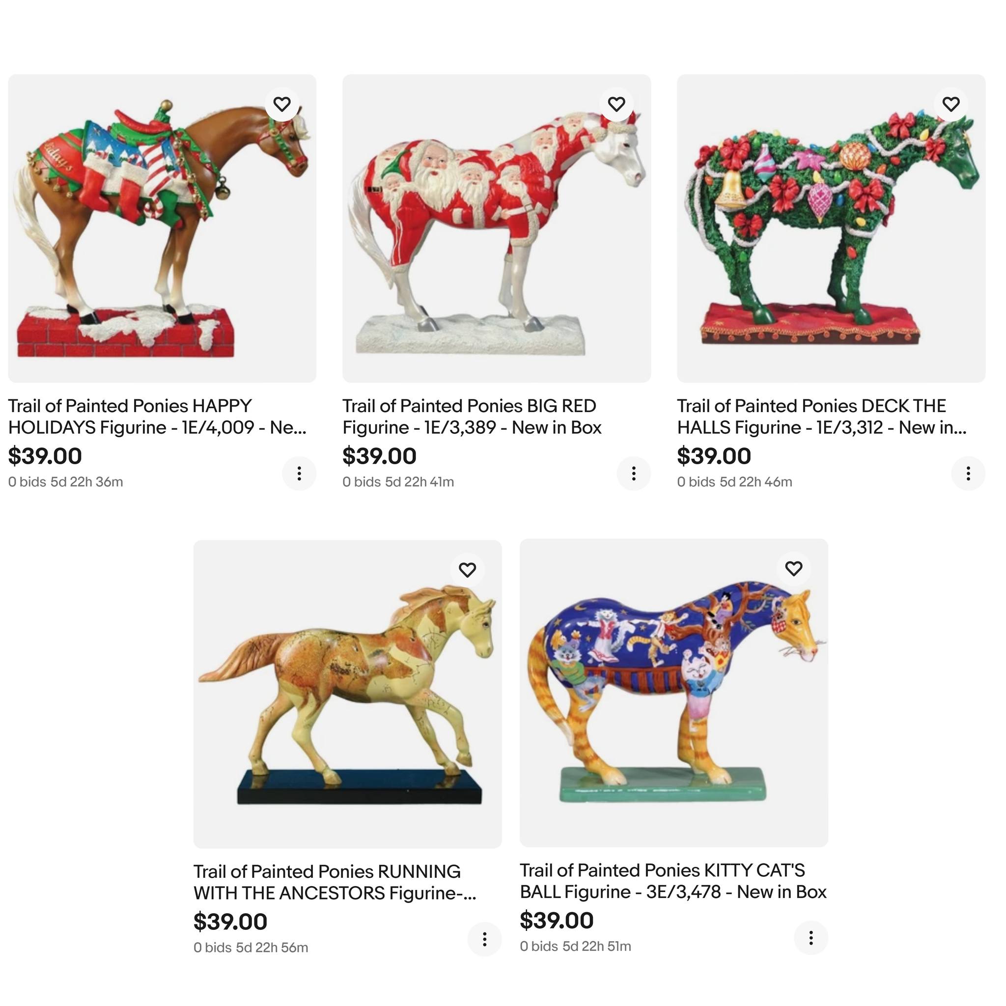 Retired Painted Ponies figurines become highly collectible