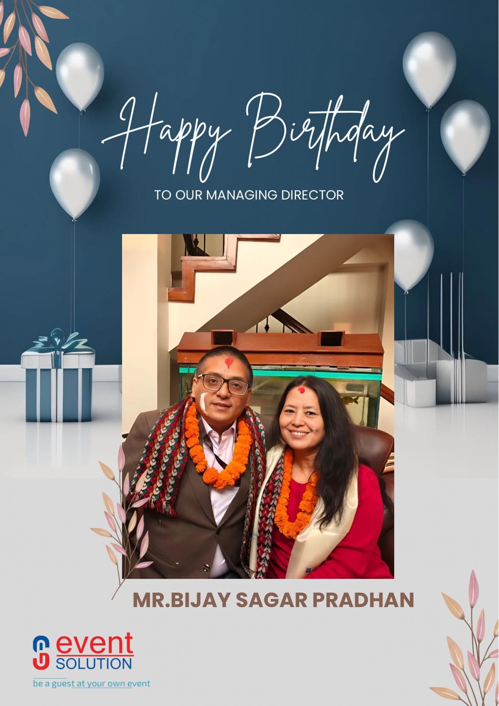 Event Solution - Happy Birthday to our Managing Director,... | Facebook