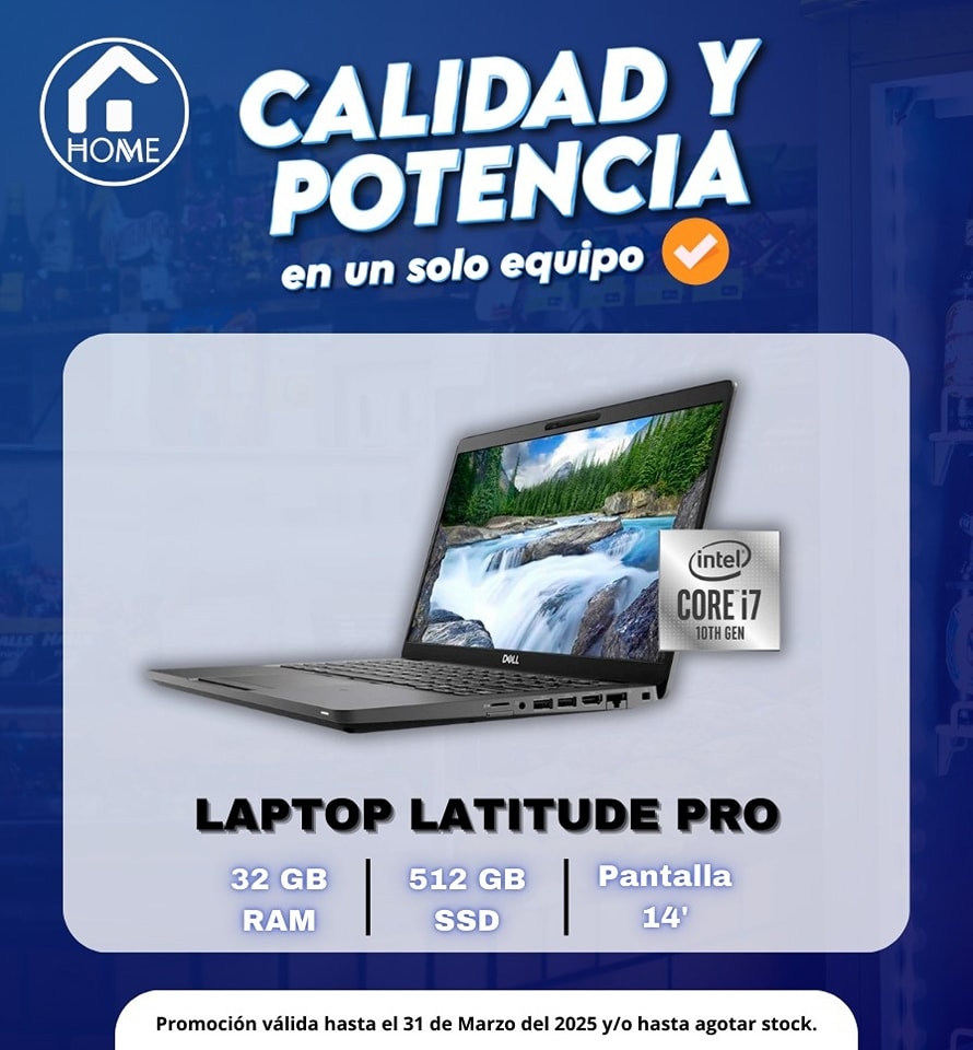HOME - 💻 CALIDAD Y POTENCIA en un solo equipo 🔥 LAPTOP LATITUDE PRO 🔥 🚀 ...