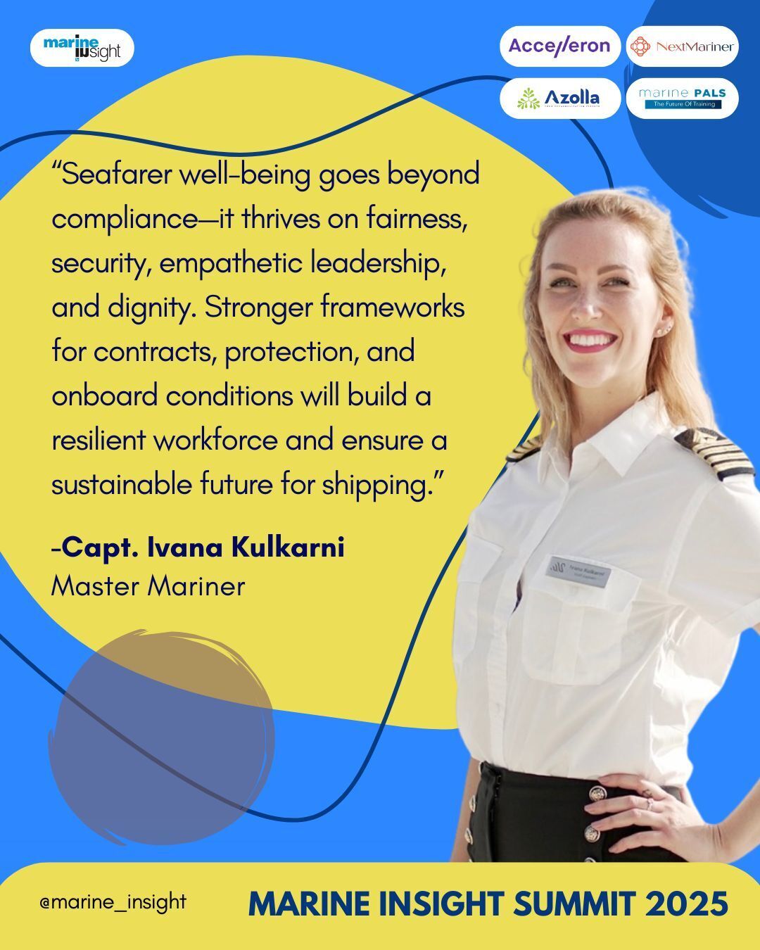Marine - ⚓A powerful session at the Marine Insight Summit featuring ...