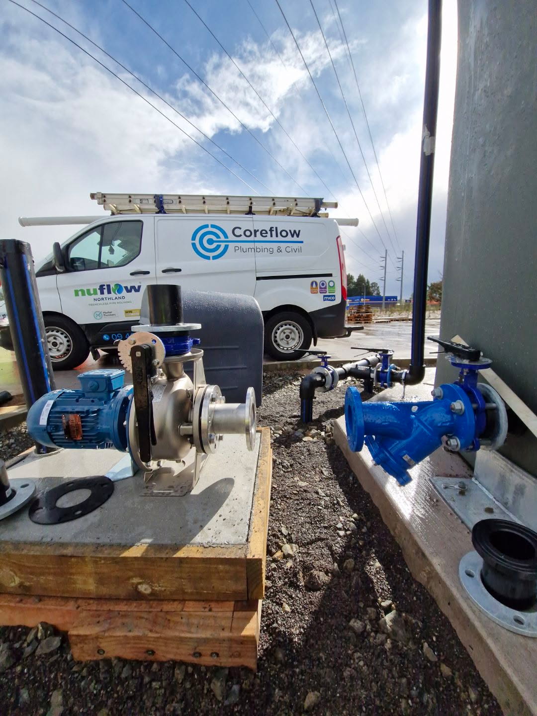CoreFlow - Our project in Waipapa is coming along well! Well done team ...