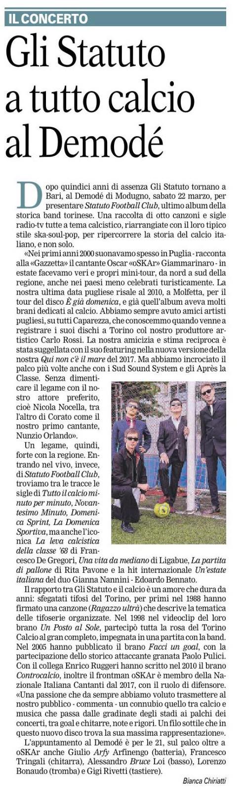 Gli Statuto | Turin