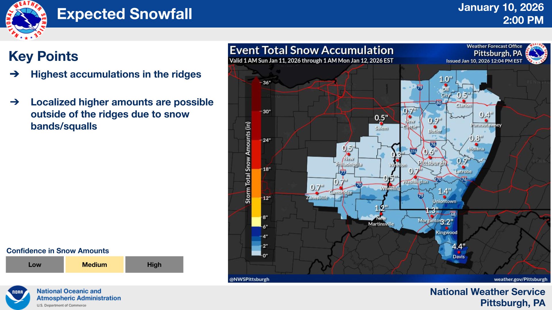 US National... - US National Weather Service Pittsburgh PA
