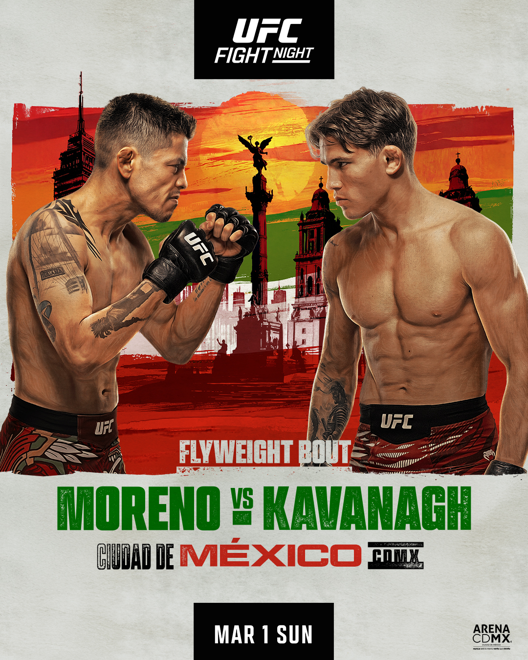 UFC - March kicks off in MX! 🇲🇽 Presenting the official... | Facebook
