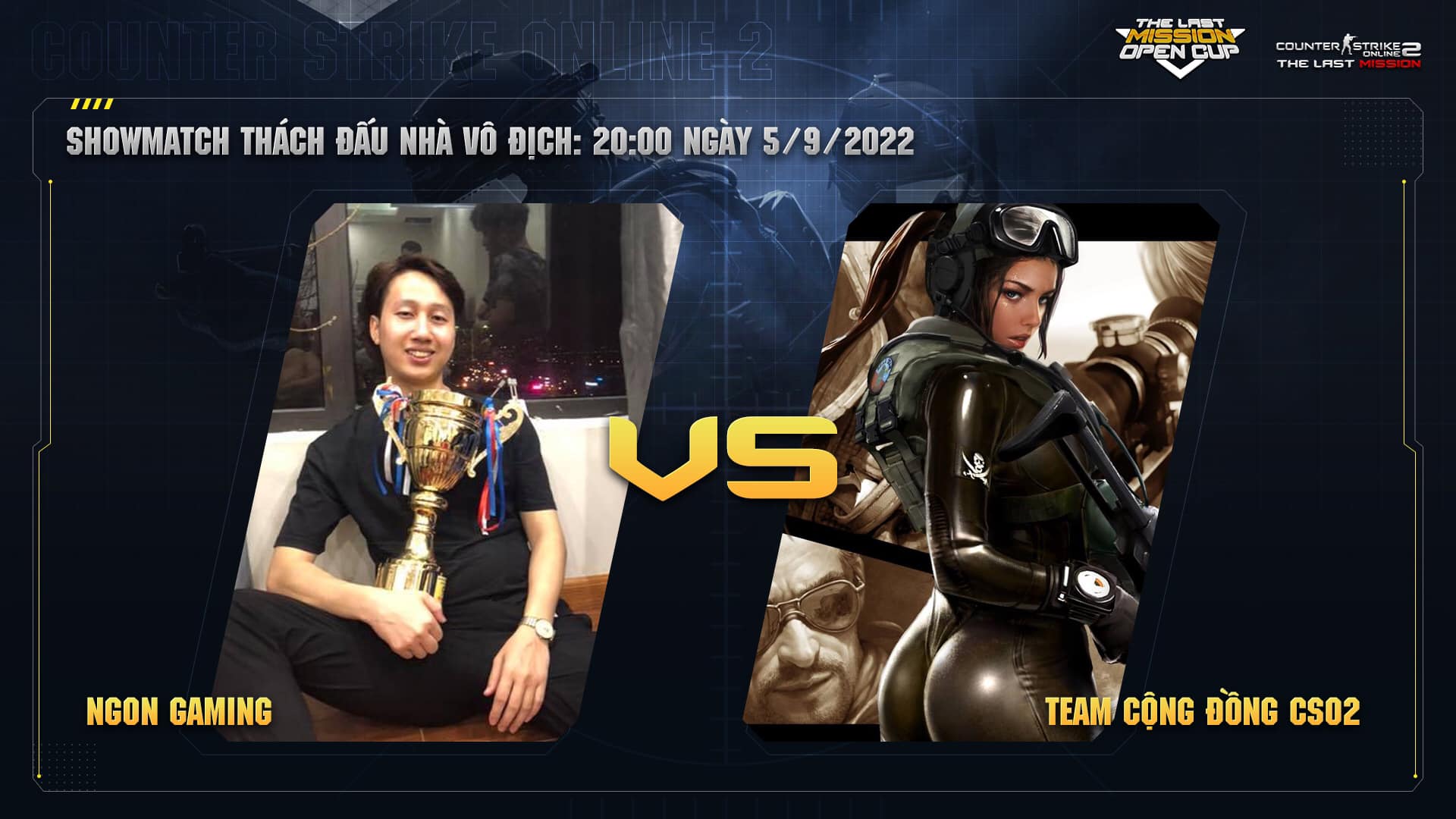 SHOWMATCH KINH ĐIỂN TỐI NAY:... - CSO2: Sứ Mệnh Cuối Cùng | Facebook