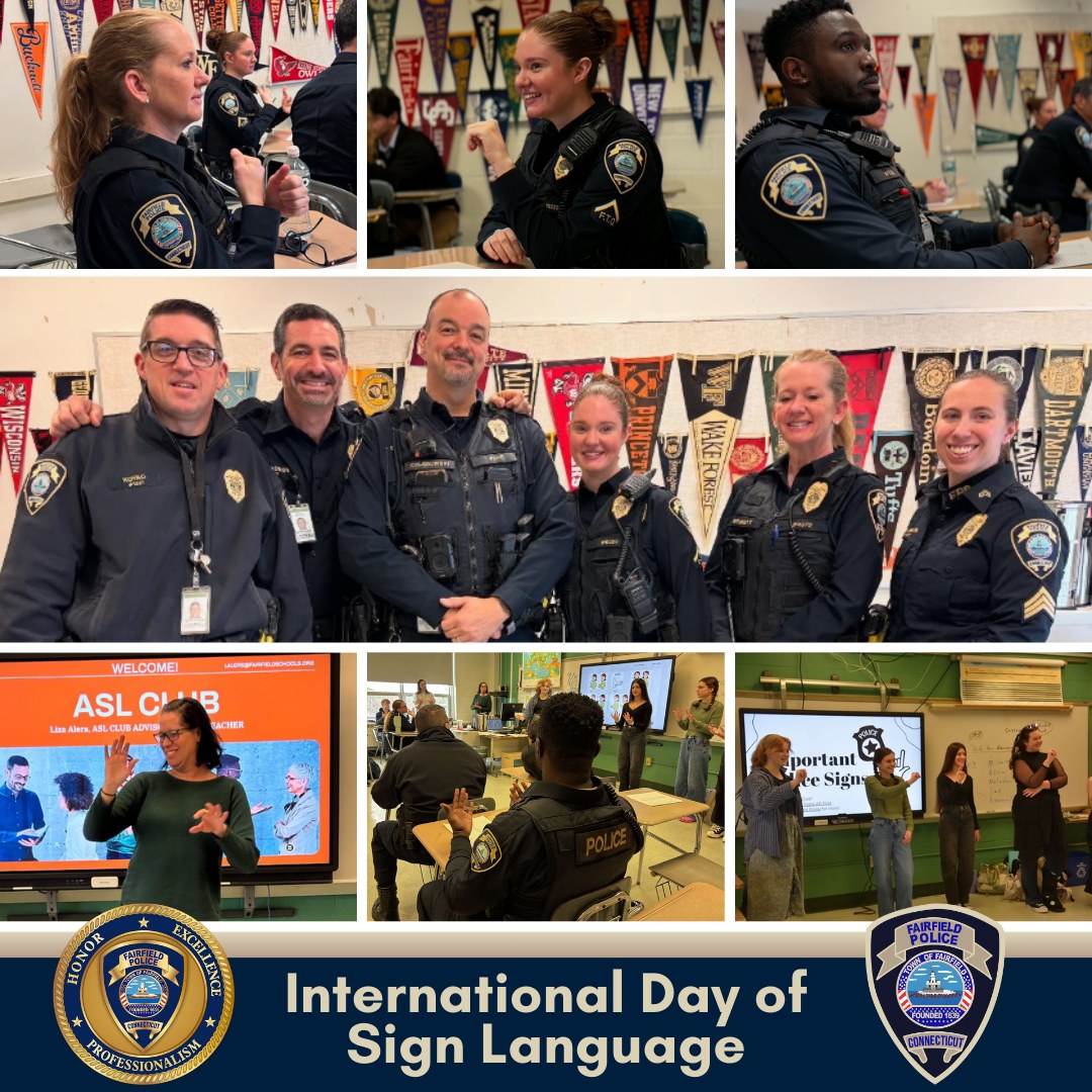 Fairfield - Happy International Day of Sign Languages! Earlier this ...