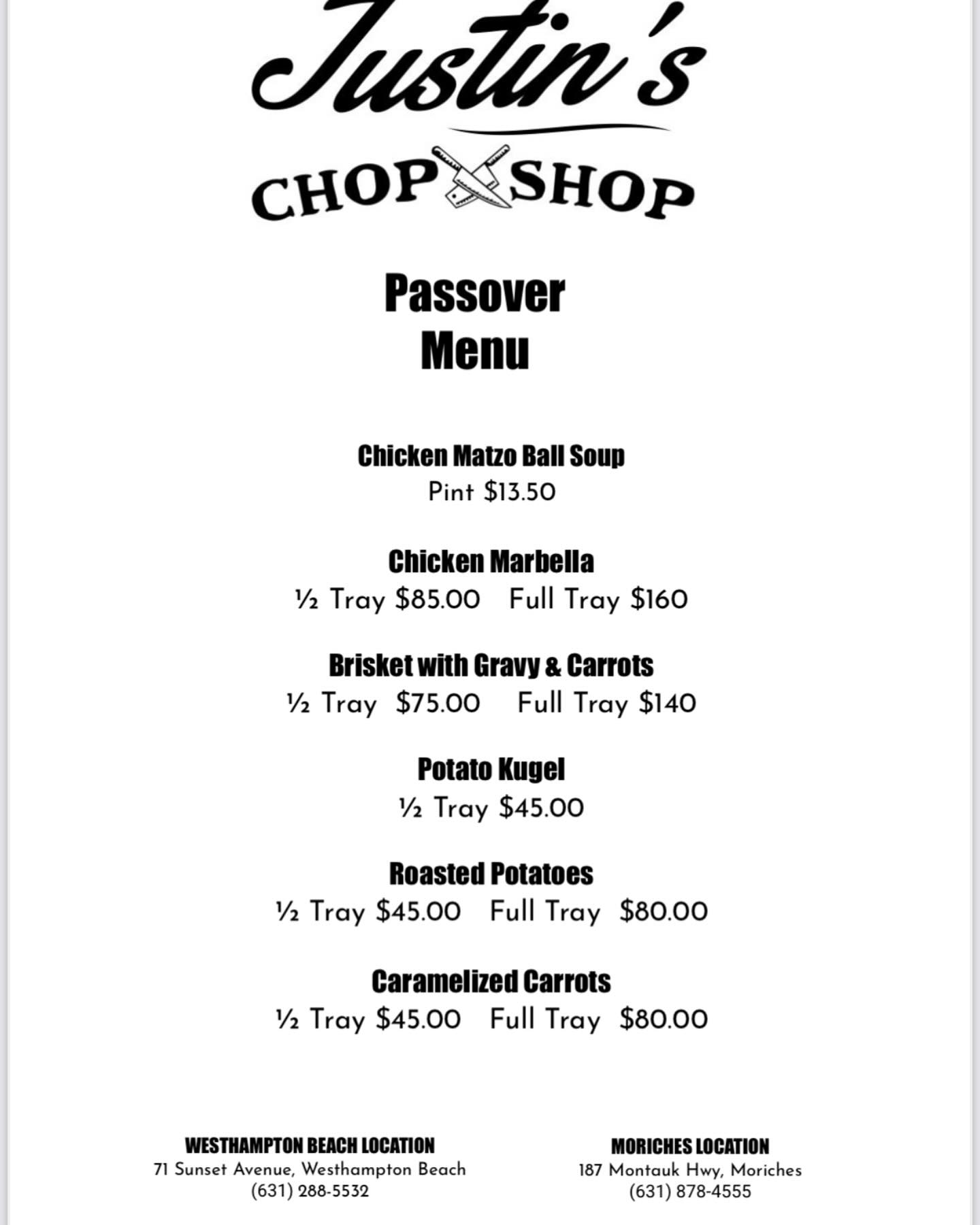 Justin's Chop Shop | Westhampton Beach NY