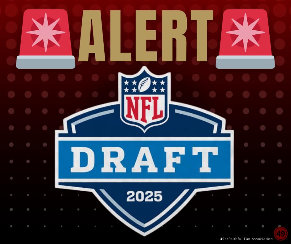 🚨 ALERT 🚨 The #49ers... - 49er Faithful Fan Association
