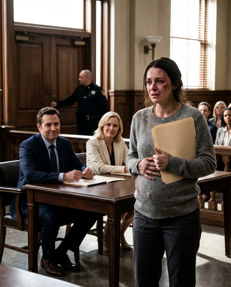 Women - Eight months pregnant, I walked into court expecting nothing ...