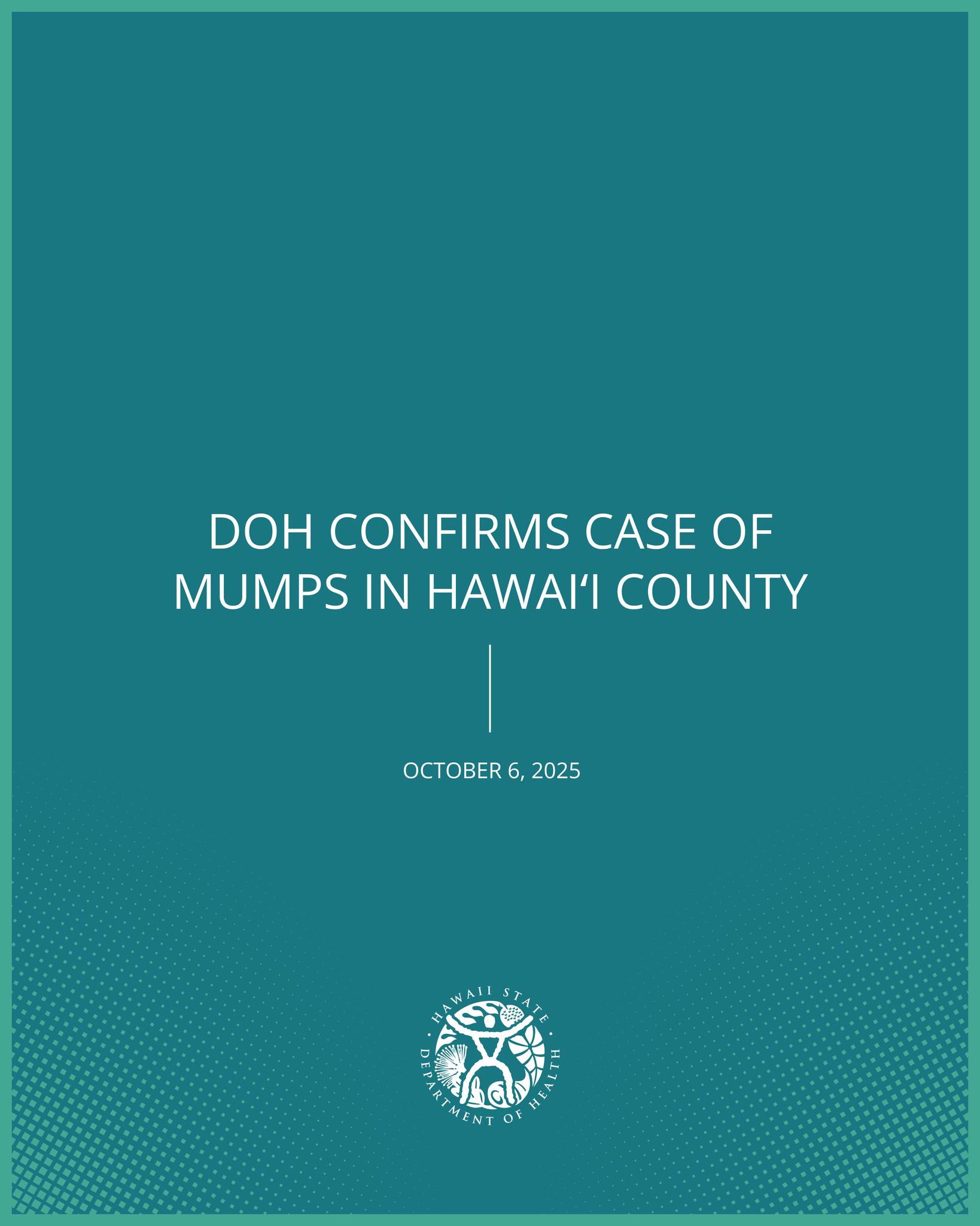 The Hawaii State... - Hawaii State Department of Health | Facebook