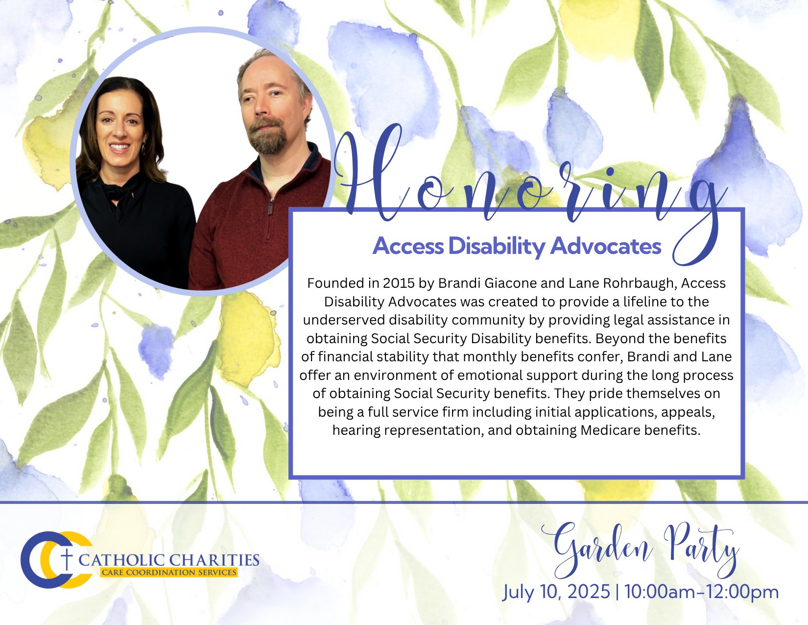 Catholic - We’re proud to be honoring our incredible partners, Brandi ...