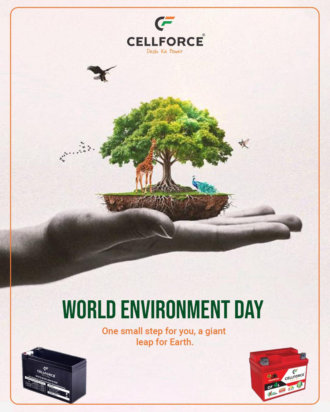 🔋🌍 This World Environment... - Cell Force Power Pvt. Ltd. | Facebook
