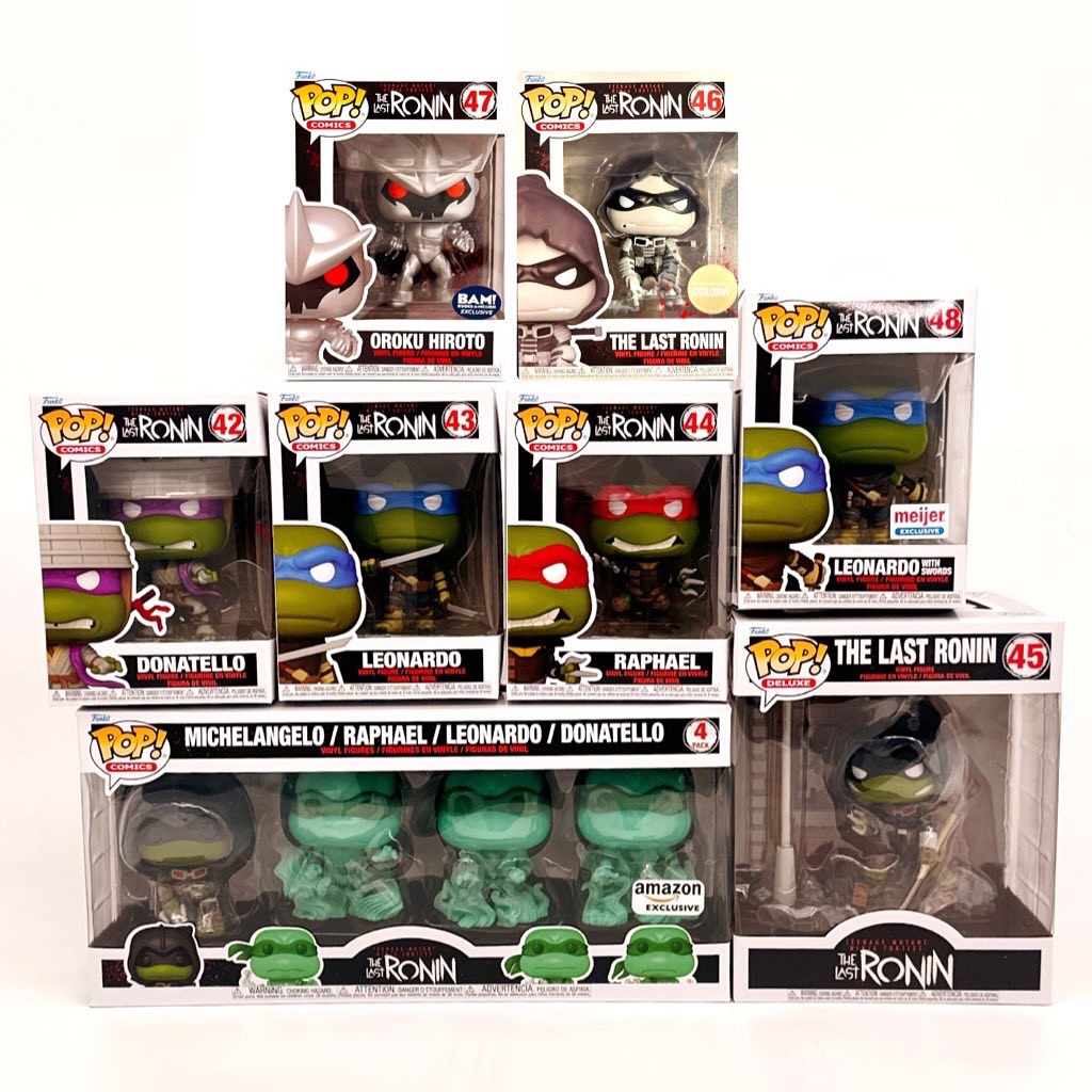 Mail time! Just finished my Last Ronin Funko POP! Set with these