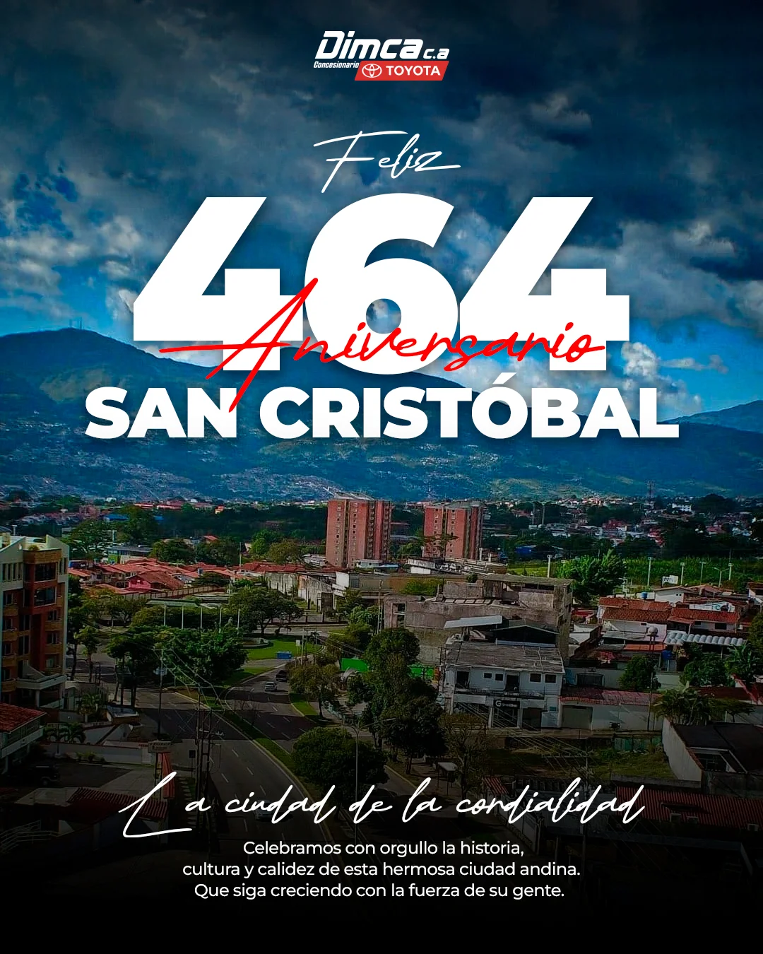 Dimca - 🎂 ¡Felicidades San Cristóbal! 🎂 ️⁣ ⁣ Tu historia nos inspira a ...