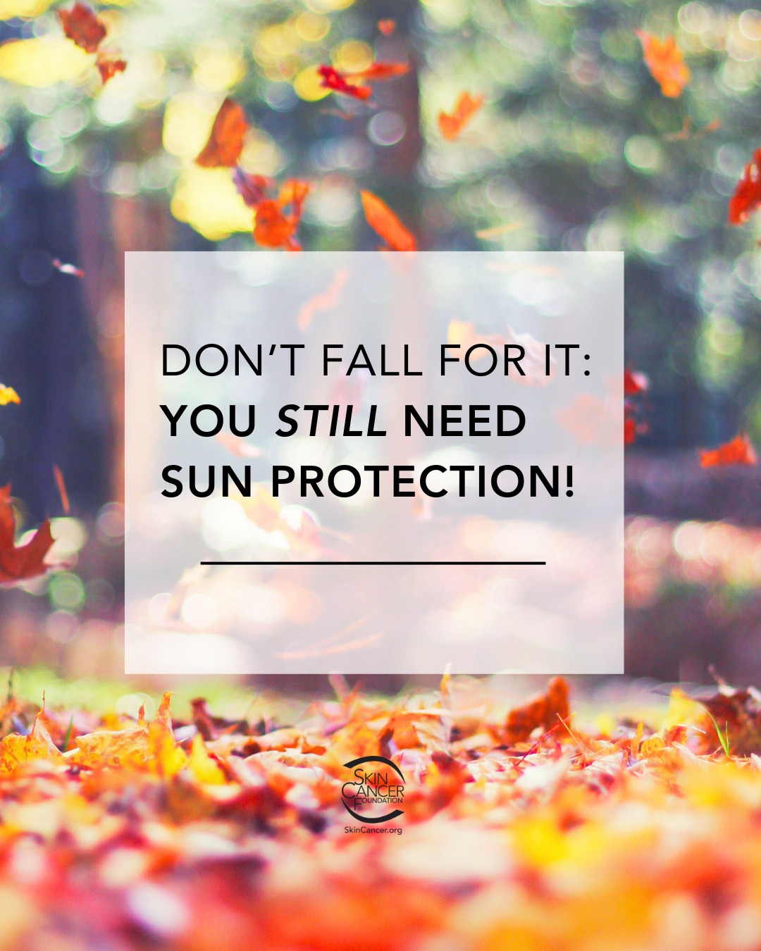 Fall is in the air! Make... - Miggy's Gift Melanoma Awareness | Facebook