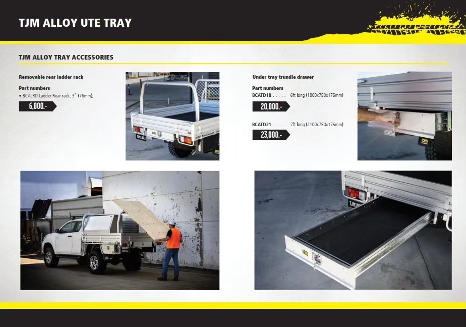 TJM Max-1 4wd - TJM ALLOY TRAY กระบะลอยสุดแกร่ง 🔥... | Facebook