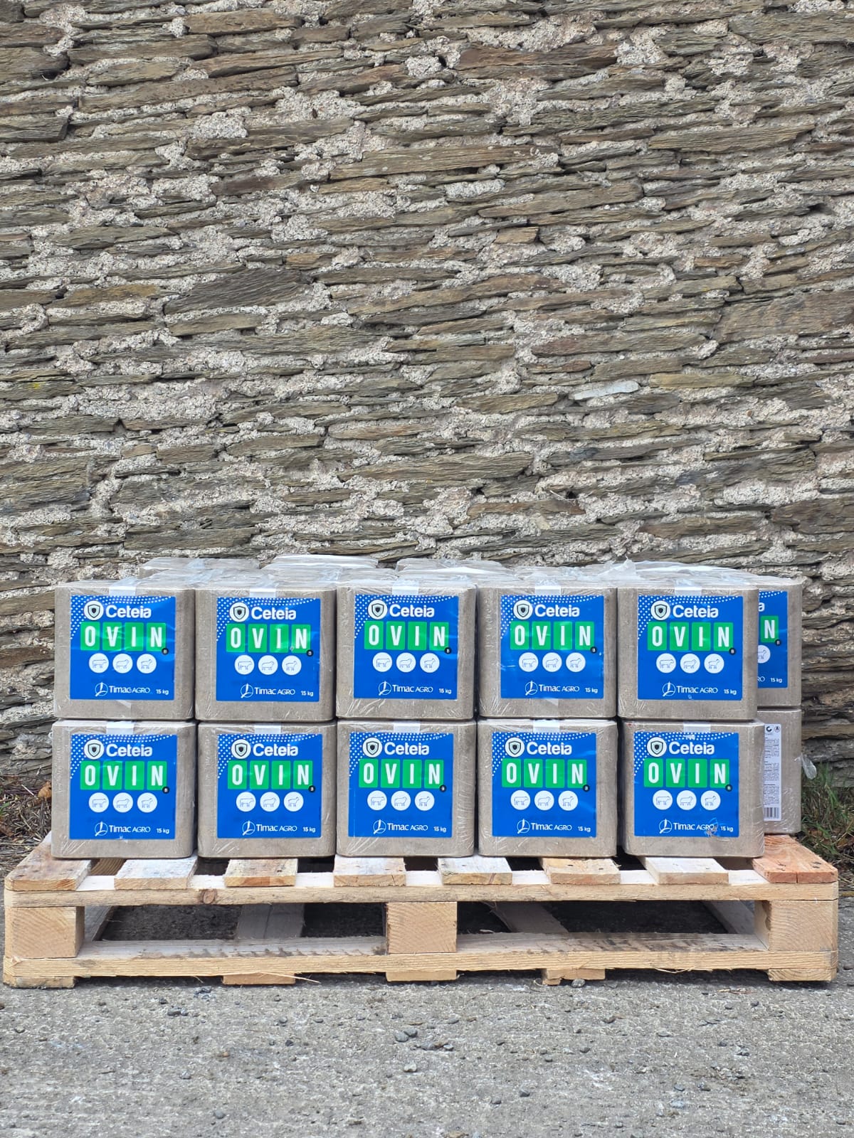 DP AGRI LTD - Delivery done Blocks stacked Chris’s gym... | Facebook