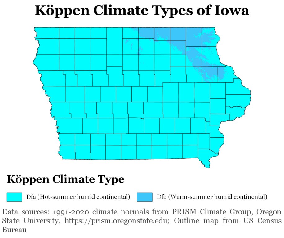 Brilliant - Iowa Climate Map | Facebook