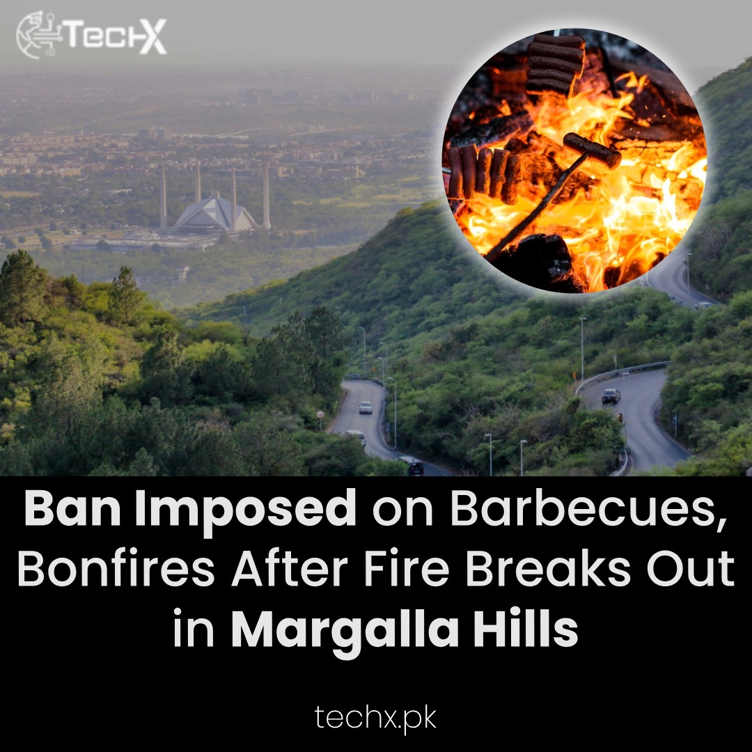 TechX - 🚨 Fire Breakout in Margalla Hills! Authorities have banned ...