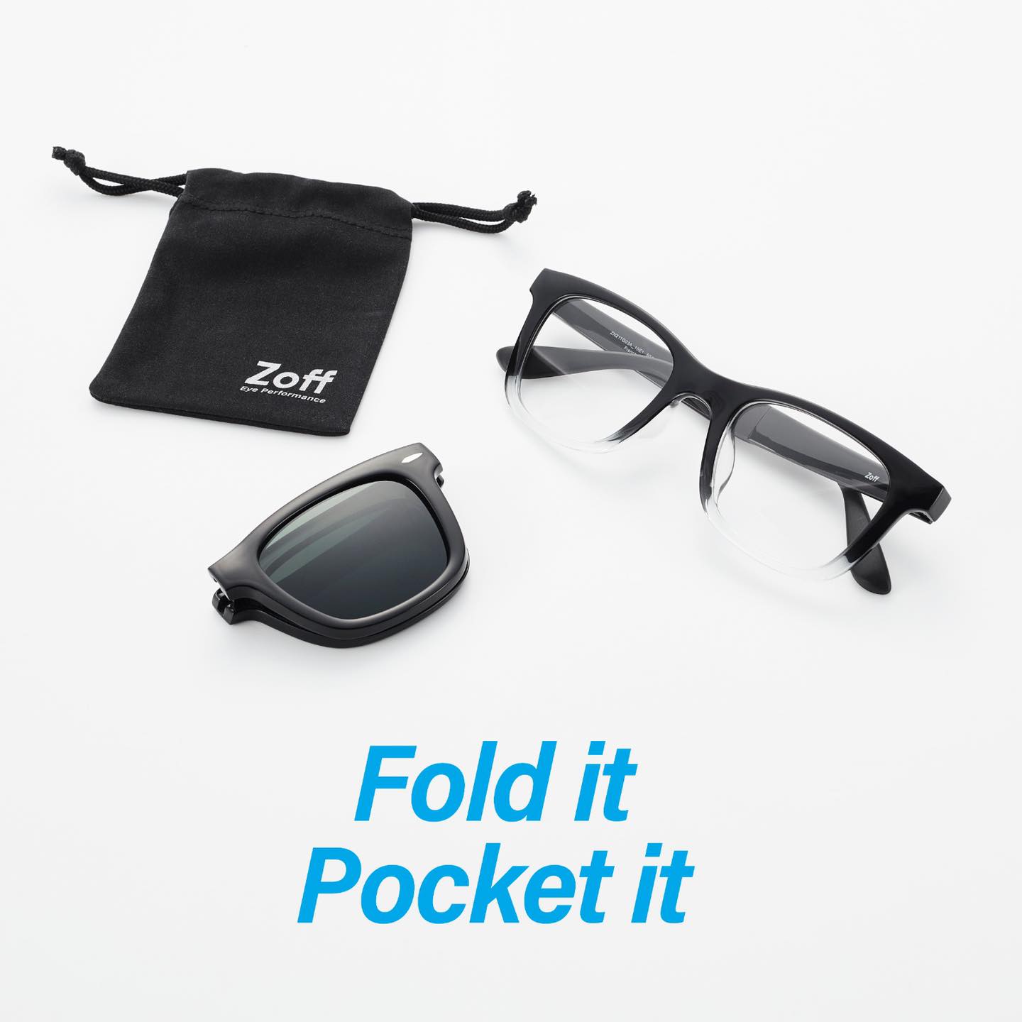 Zoff Singapore - Why bring 2 pairs of spectacles out when...