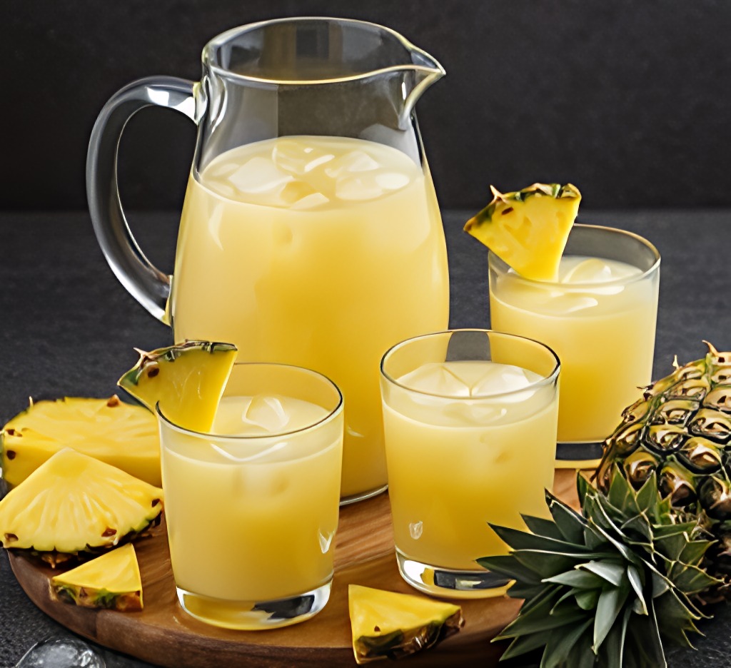 Recetas y antojos - AGUA FRESCA DE PIÑA COLADA Ingredientes 1 piña ...
