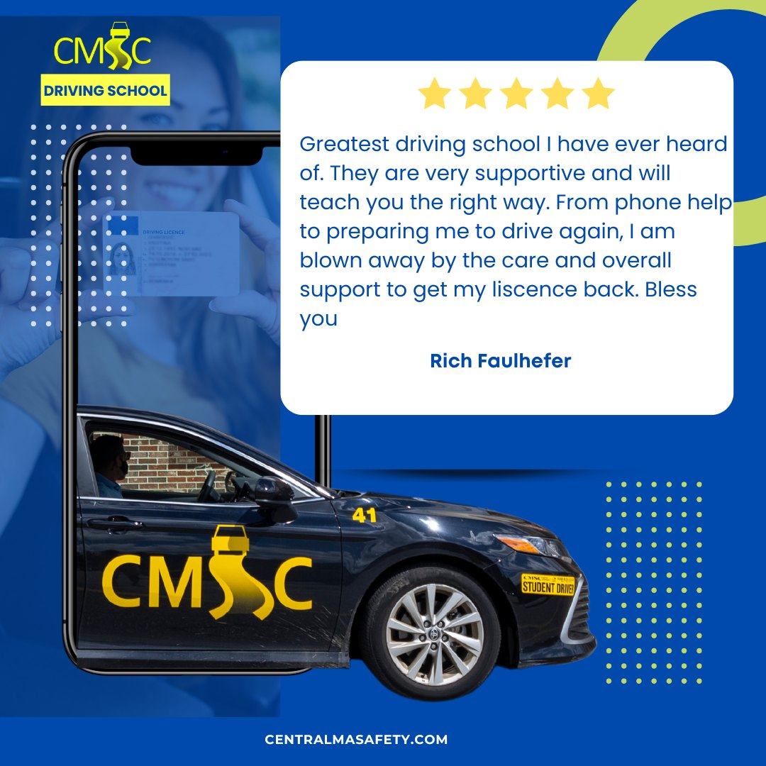CMSC Driving School | West Boylston MA
