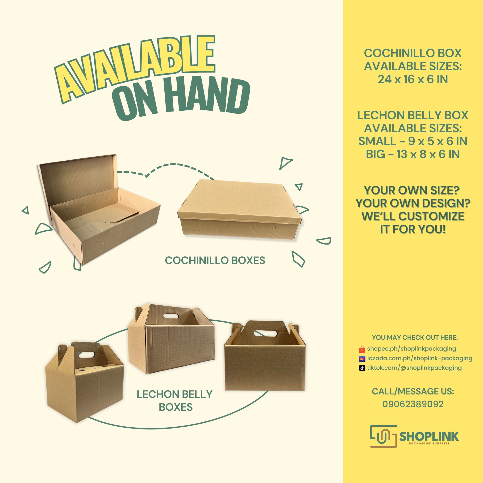 Customized Boxes Philippines | Facebook