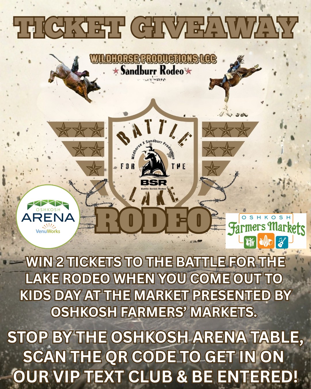 Oshkosh Arena - 🎉 GIVEAWAY TIME! 🎉 We’re CELEBRATING KIDS... | Facebook