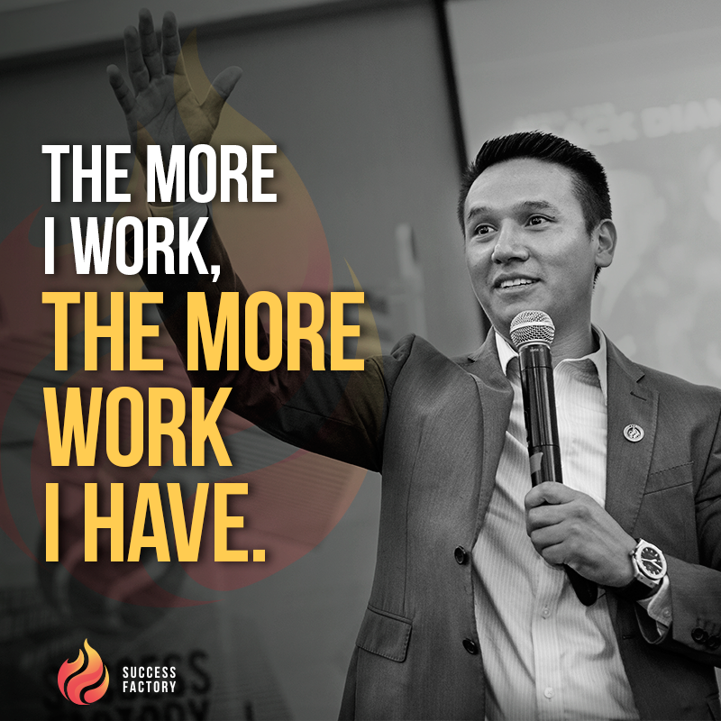 Success Factory - Few things in your life come by chance. What you get ...