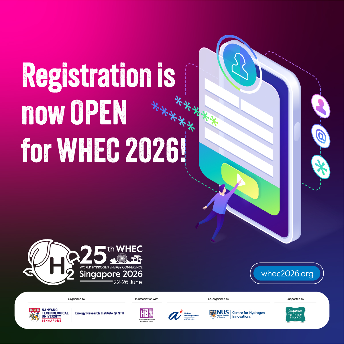 International - ⚡Registration for WHEC 2026 is officially OPEN. Be part ...