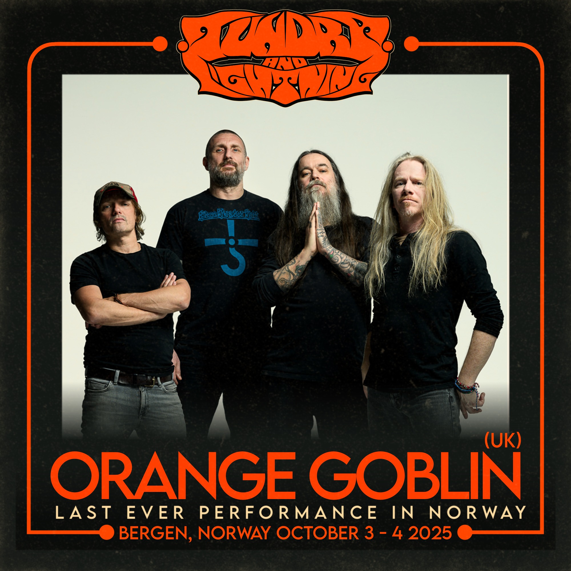 OG ANNOUNCE FINAL EVER SHOW IN NORWAY AT TUNDRA & LIGHTNING