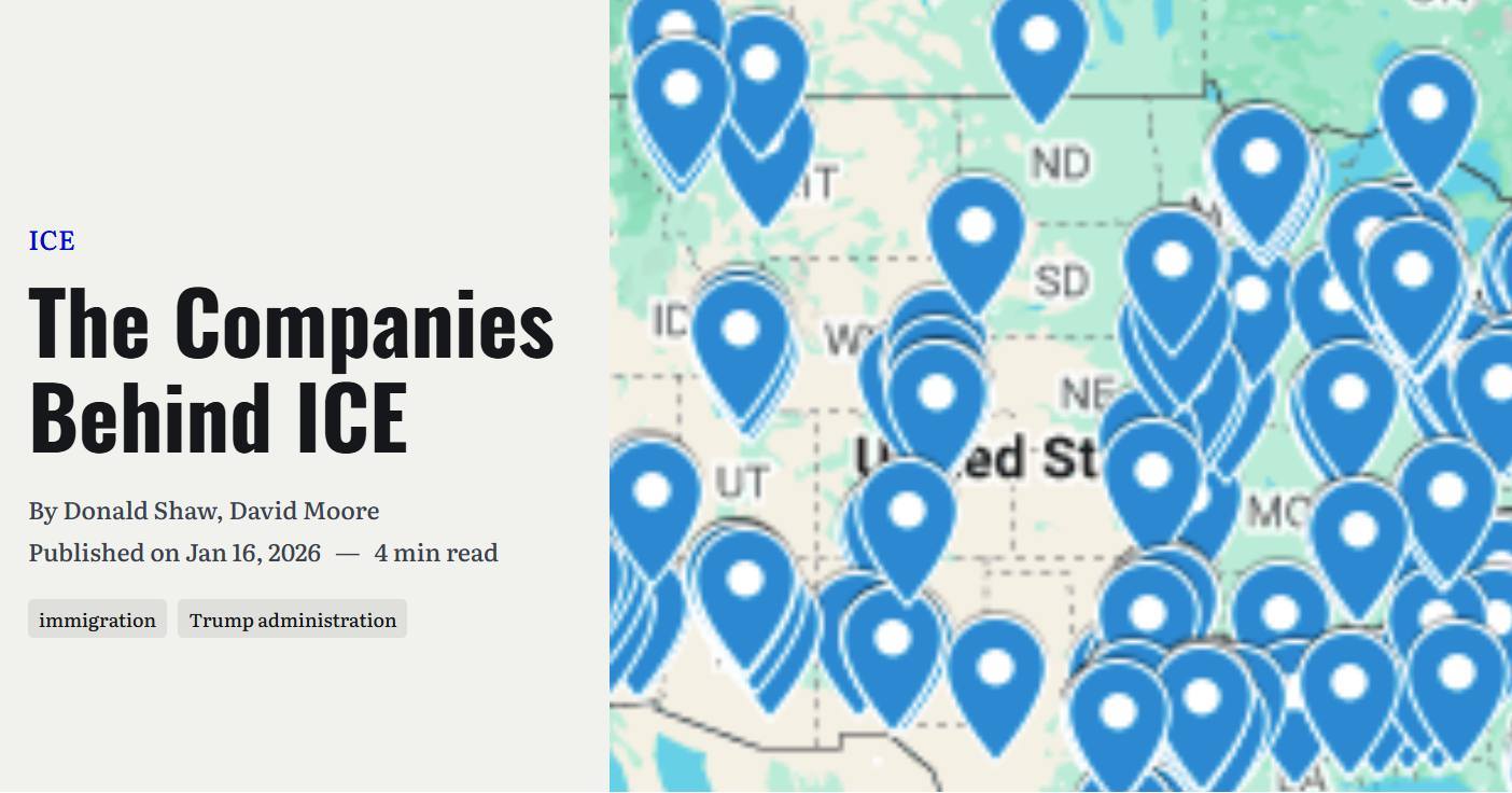 St. - Sludge built an interactive map of every ICE contractor working ...