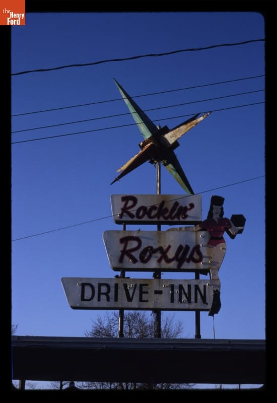 Michigan - Rockin' Roxy's Drive-In in Benton Harbor in 1991 Photo ...
