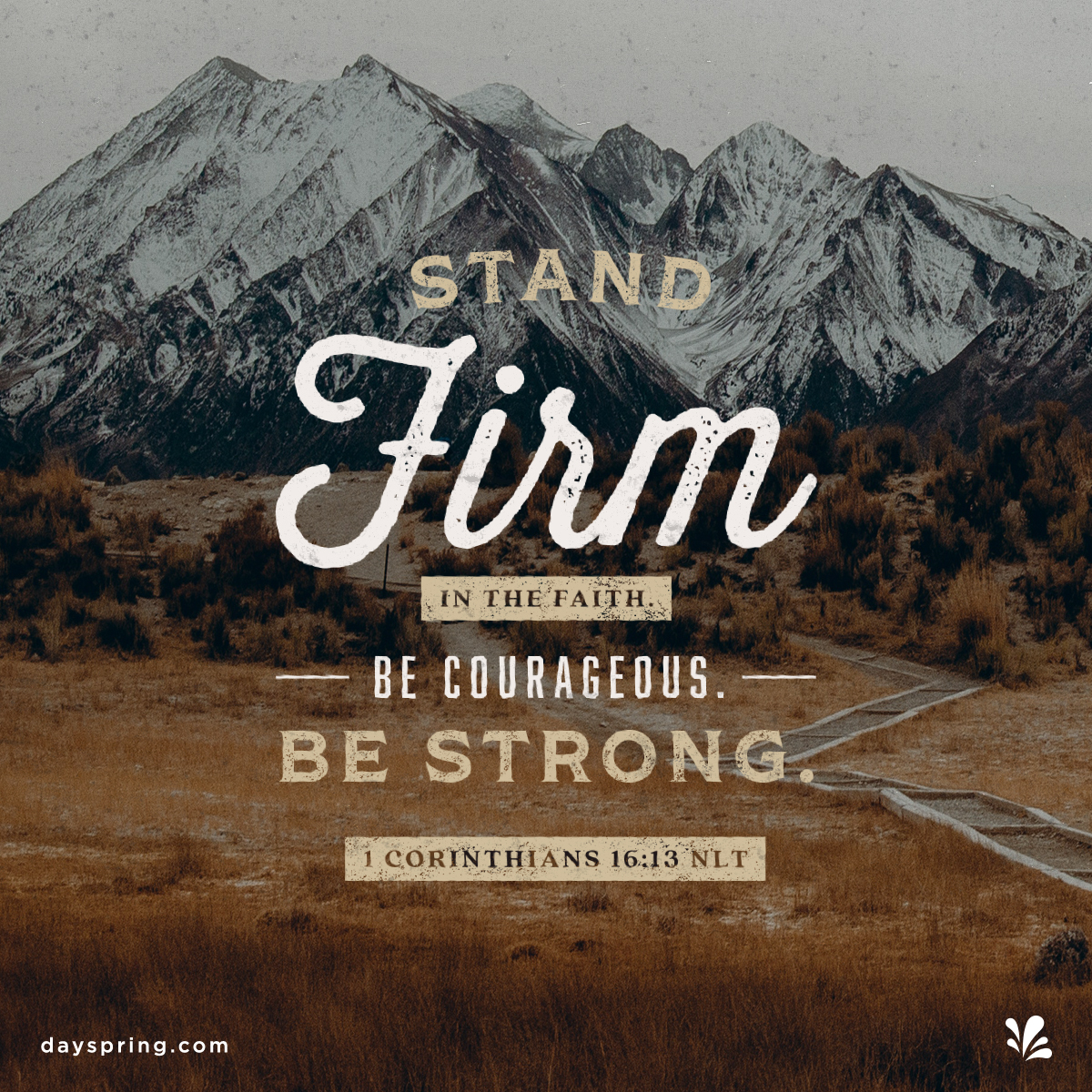 DaySpring - Thanking God for the courage and strength to... | Facebook