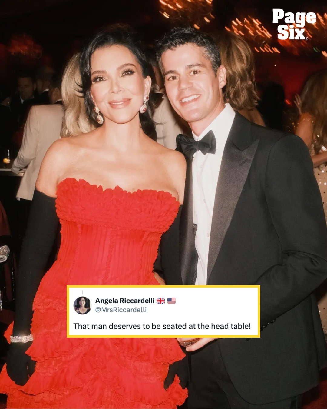 Page Six - One guest at Kris Jenner’s 70th birthday party... | Facebook
