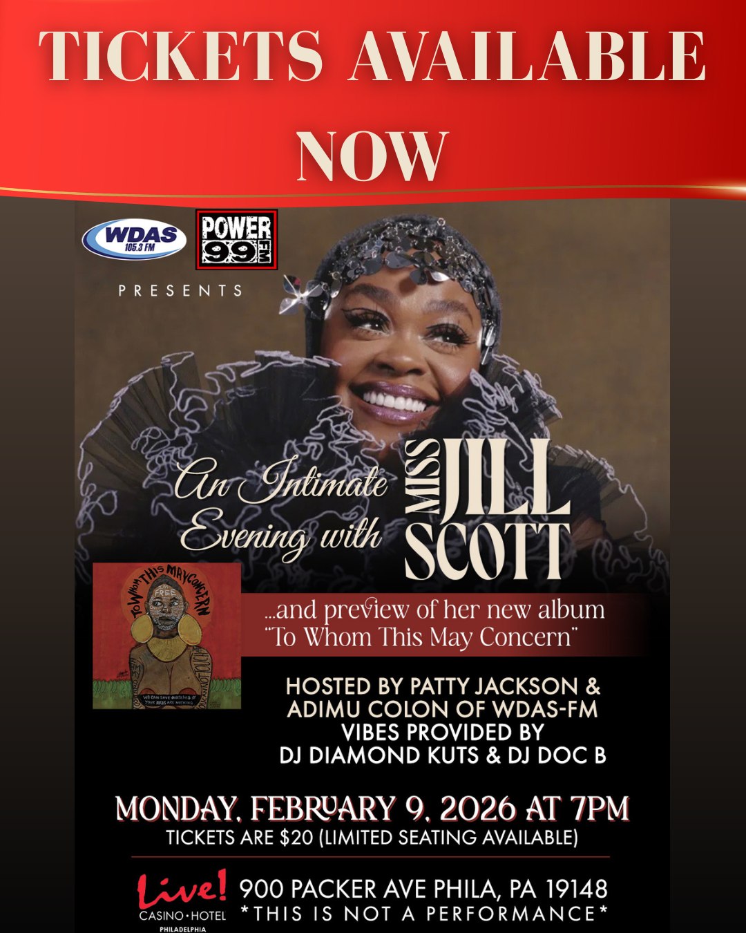 WDAS - TICKETS ARE ON SALE NOW for #WDAS and #Power99 presents An ...