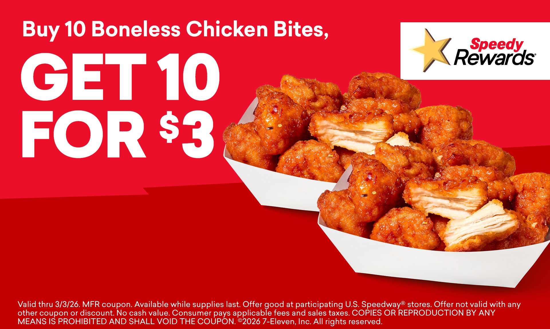 Speedway - Make your quick bite a little more satisfying 🤤 Buy 10 ...