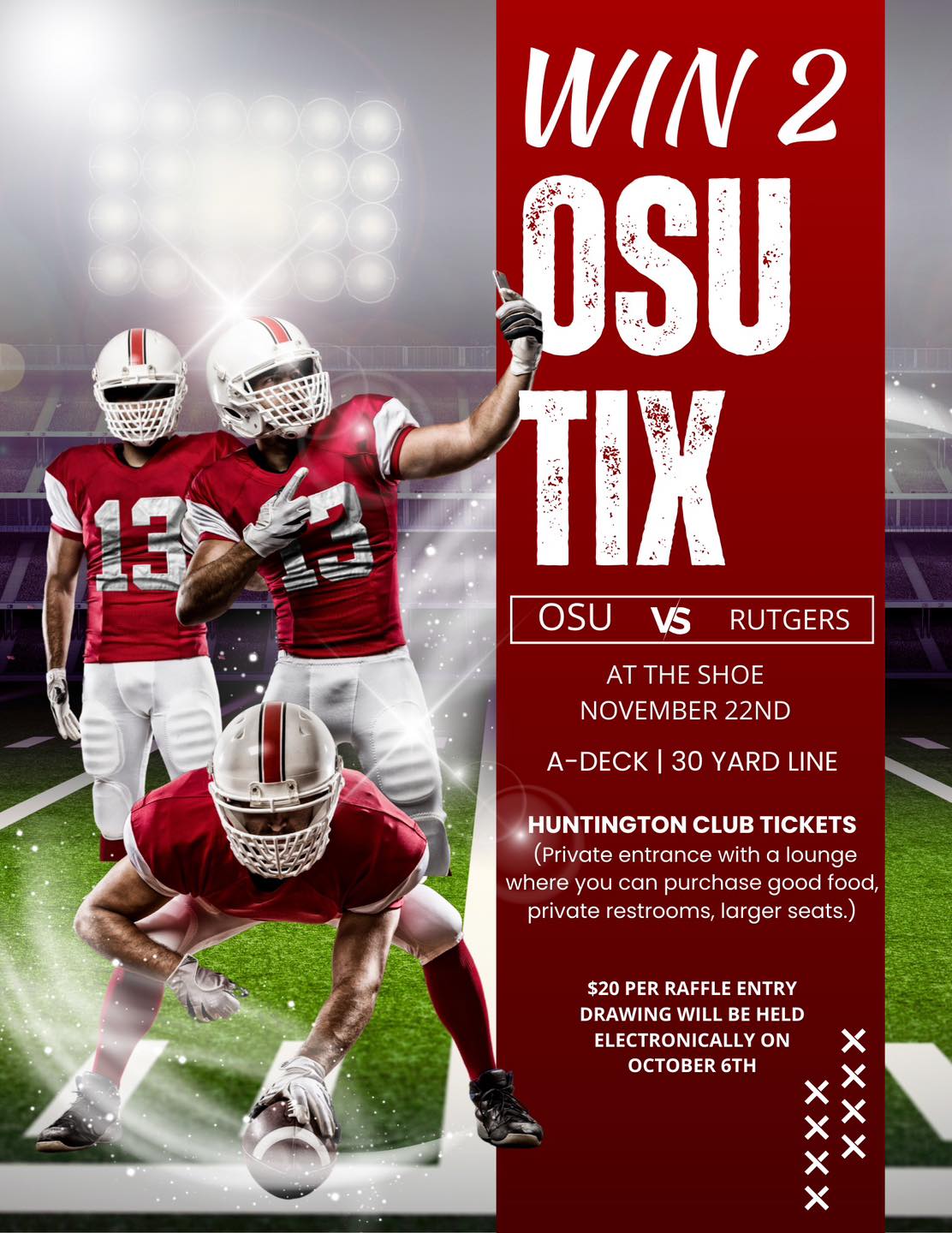 🏈 An OSU game with exclusive seating🏈?... - Nature's Nursery | Facebook