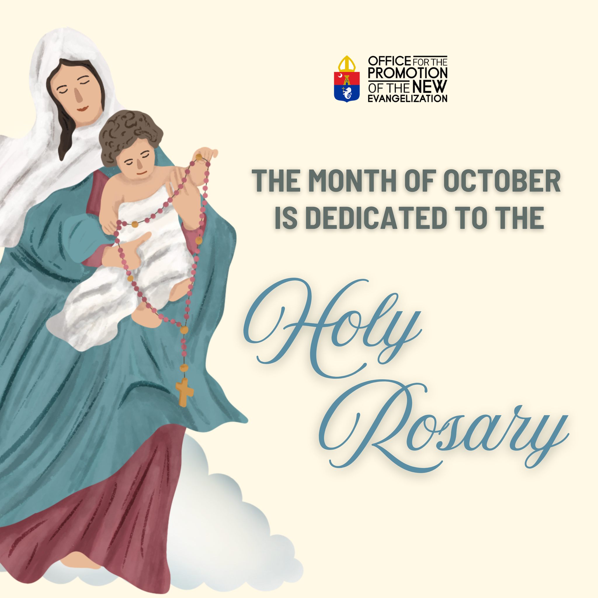 "In October, I invite everyone to pray the rosary for peace." - Pope ...
