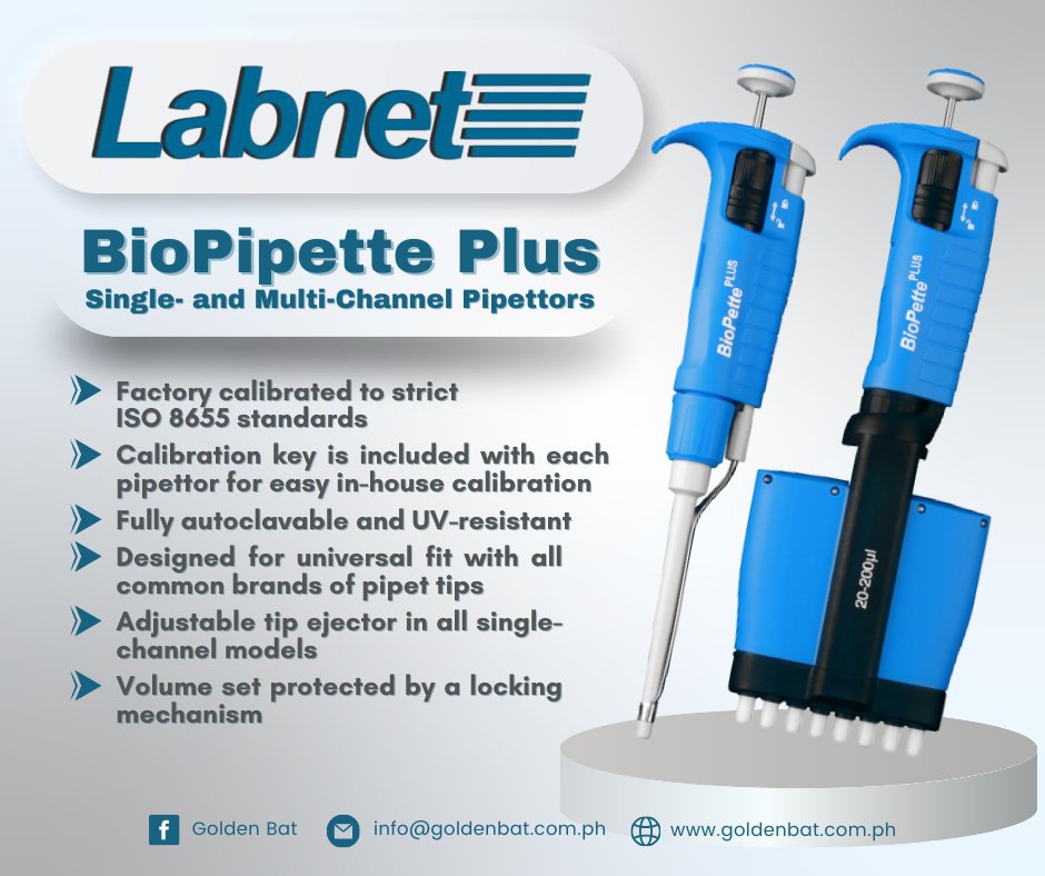 Golden Bat - Level up your lab game 🔬 with the BioPette... | Facebook