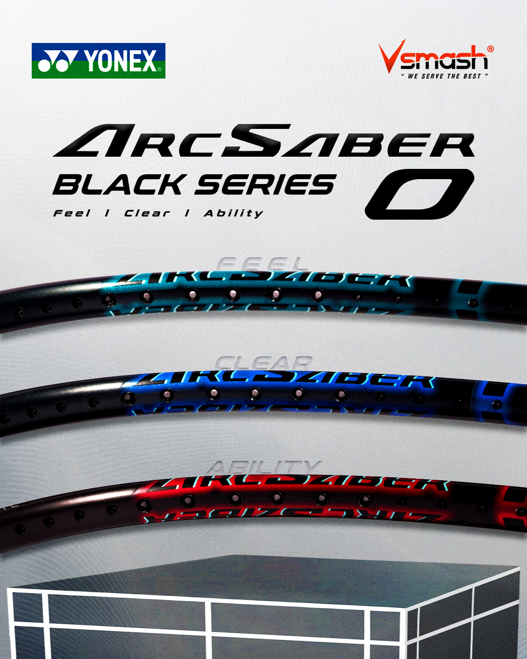 Vsmash Sports - The ARCSABER frame is engineered to flex... | Facebook